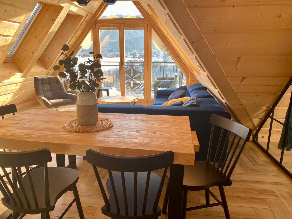 Giewont View Apartament -Top Floor Z Widokiem Na Giewont Koscielisko Bagian luar foto