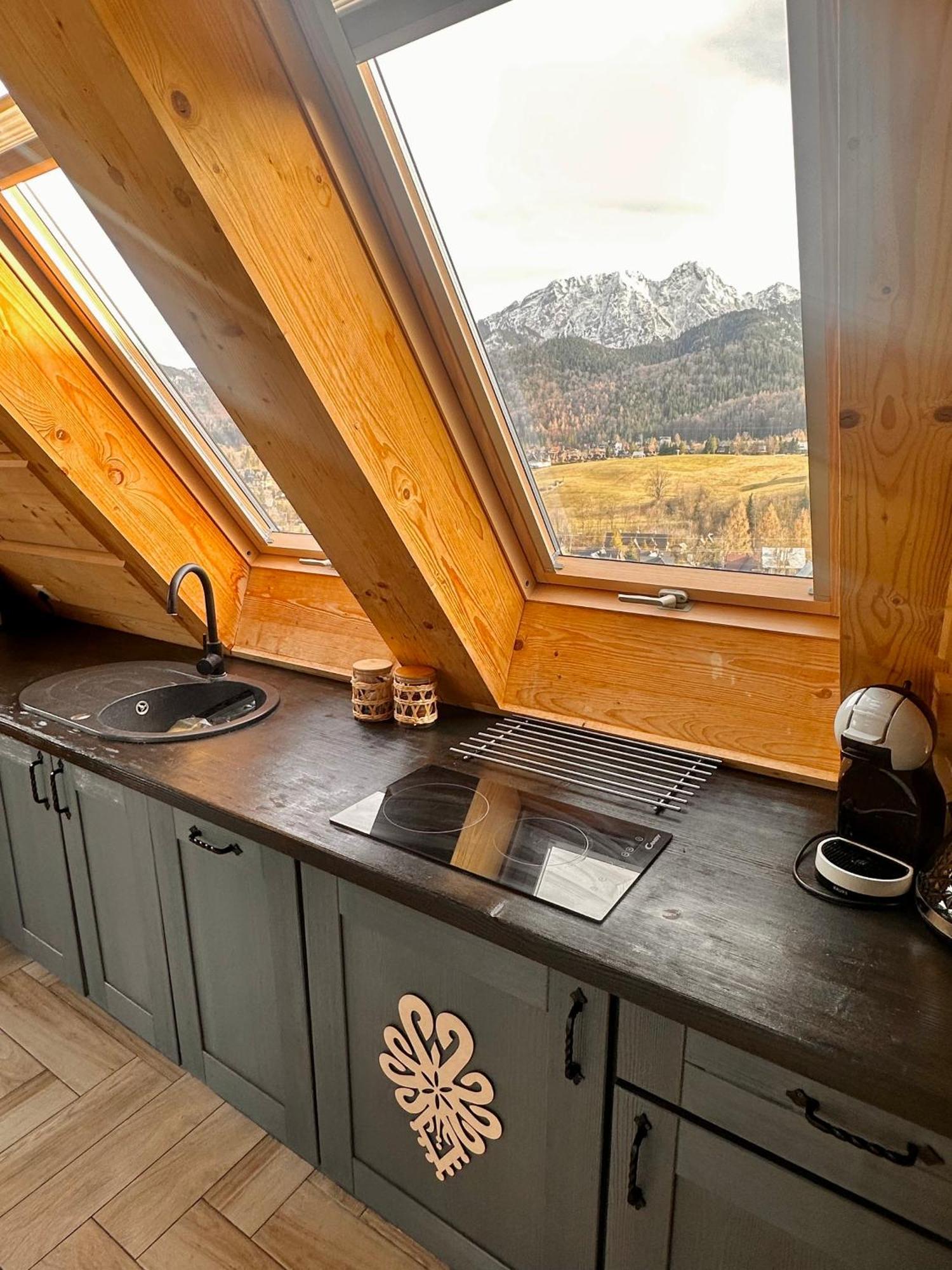 Giewont View Apartament -Top Floor Z Widokiem Na Giewont Koscielisko Bagian luar foto